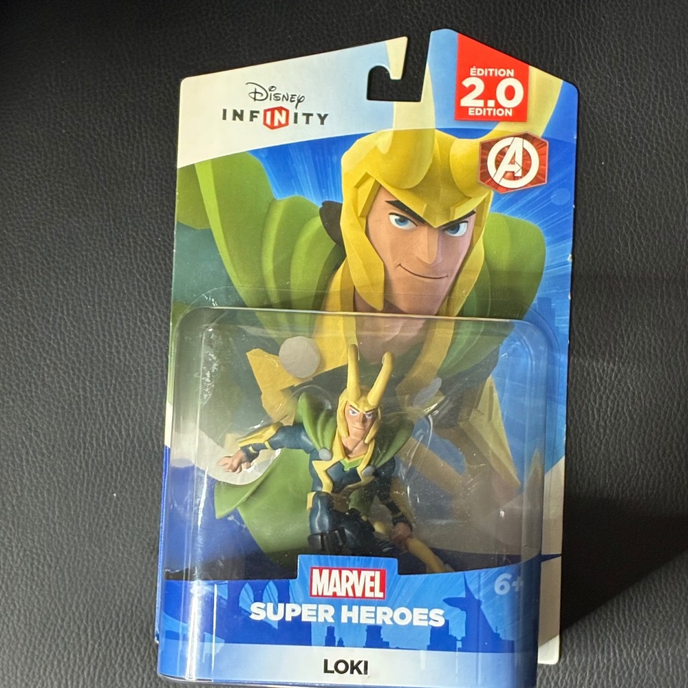 Disney Infinity Loki Figure Unisex OS Green New Marvel Super Heroes 2.0‎ Edition